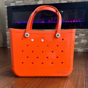 Large Orange 🍊 Bogg Tote Bag